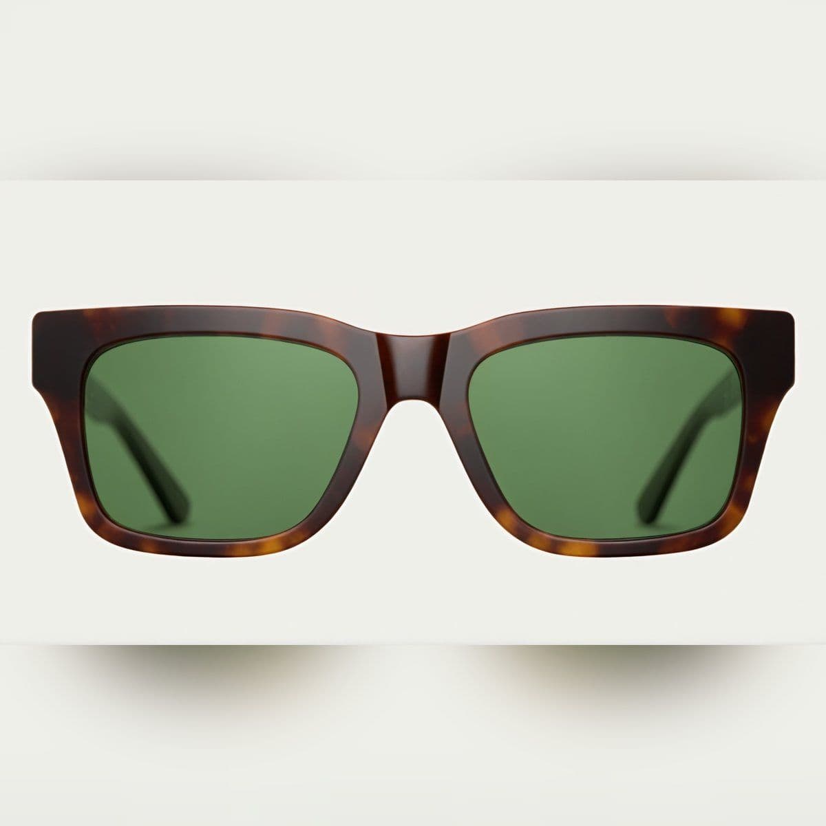 Classic Flat Square — Tortoise