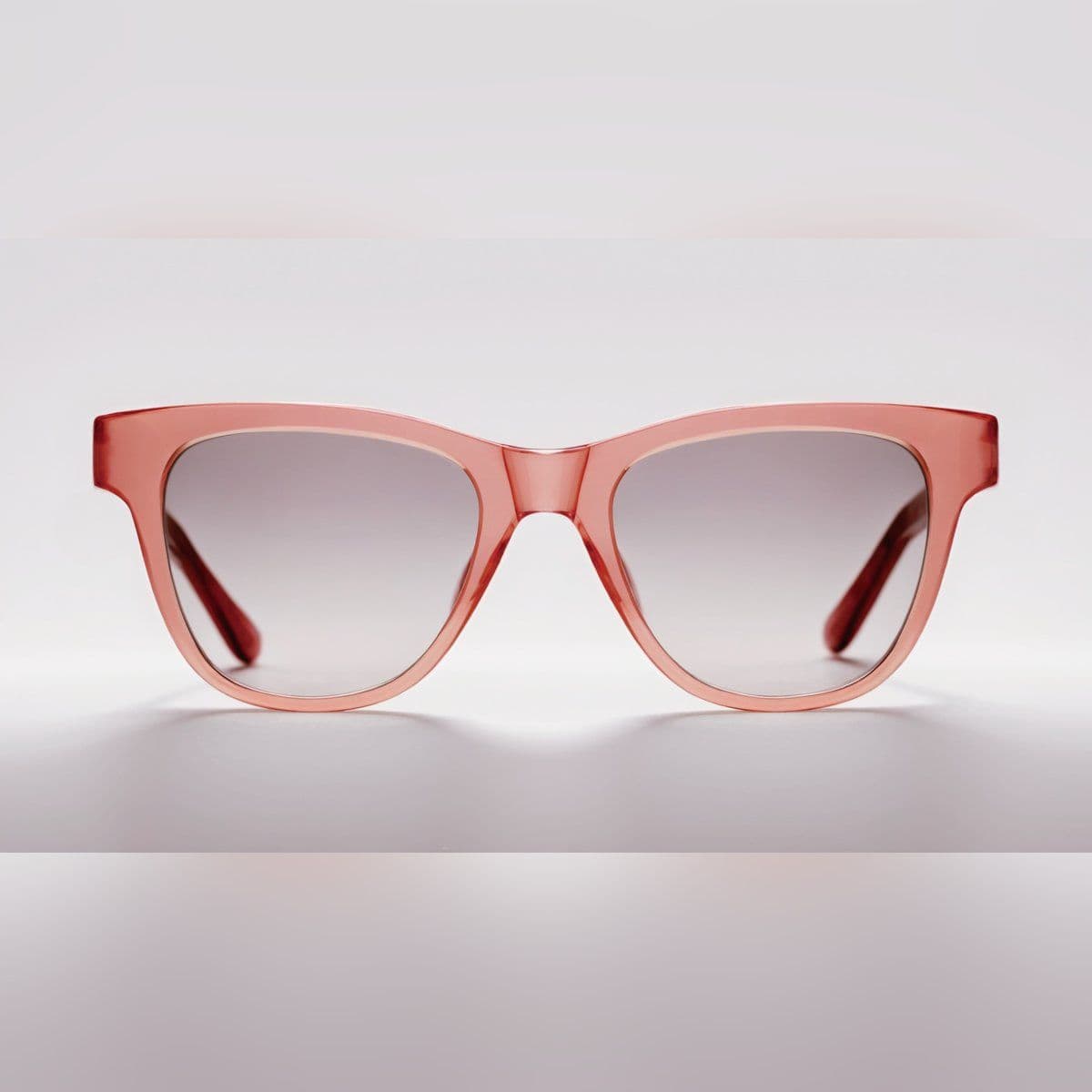 Organic Wayfarer — Coral Clear